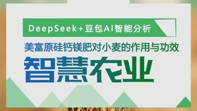 老铁们，马上准备冬小麦种植肥料了，我们用AI智慧农业分析了，美富原，叶碳酶乳酸肽活性硅，中药提取物加矿源，加枯草芽孢杆菌和胶冻样类芽孢杆菌的，中微量元素肥料硅钙镁肥，对小麦提质增产作用功效做分析，大家