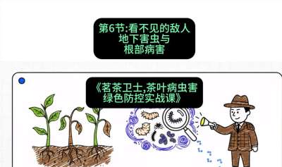第06节：看不见的敌人&mdash;&mdash;地下害虫与根部病害，课程：《茗茶卫士&mdash;&mdash;茶叶病虫害绿色防控实战课》#识农AI